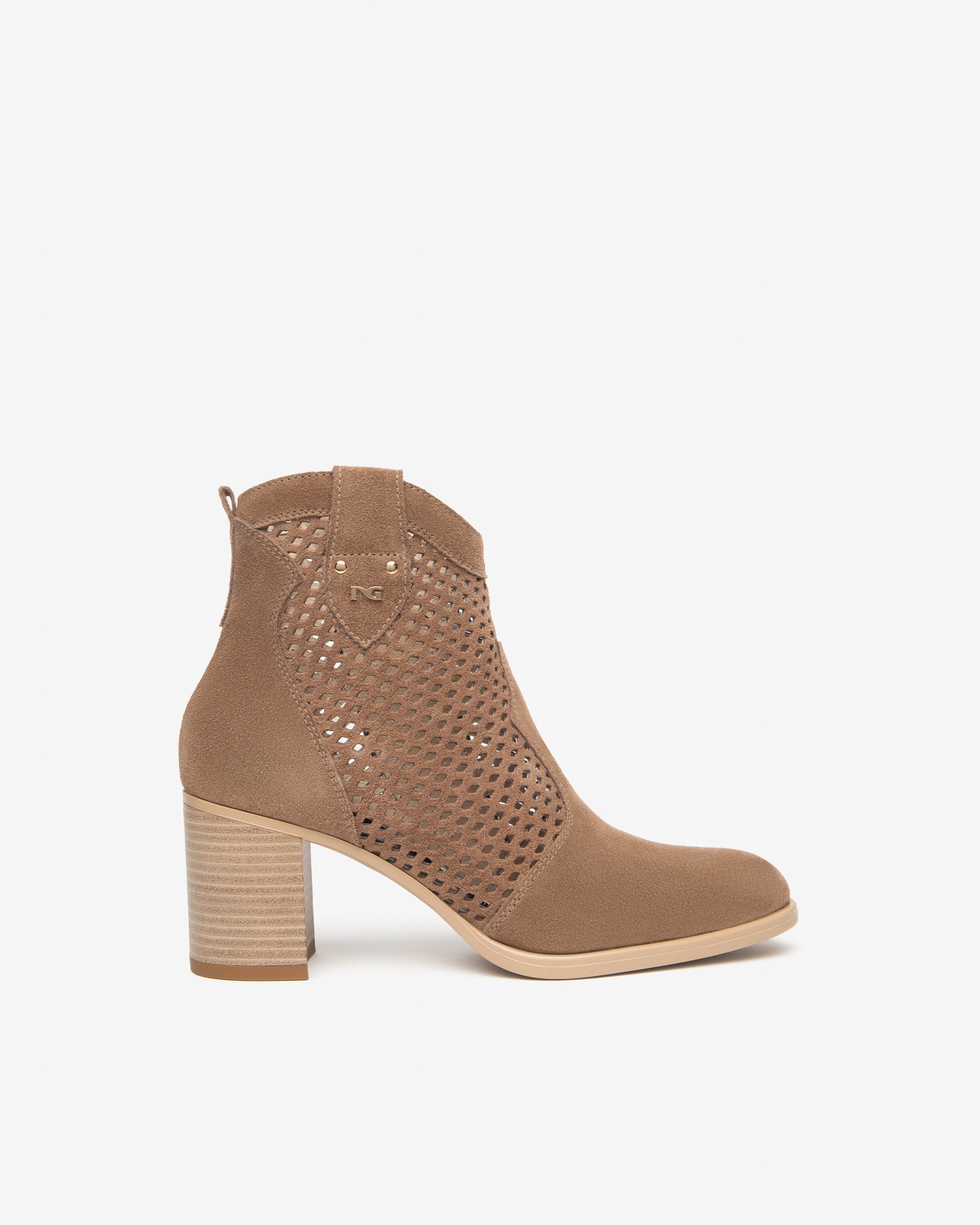  Damen-Wildlederstiefeletten