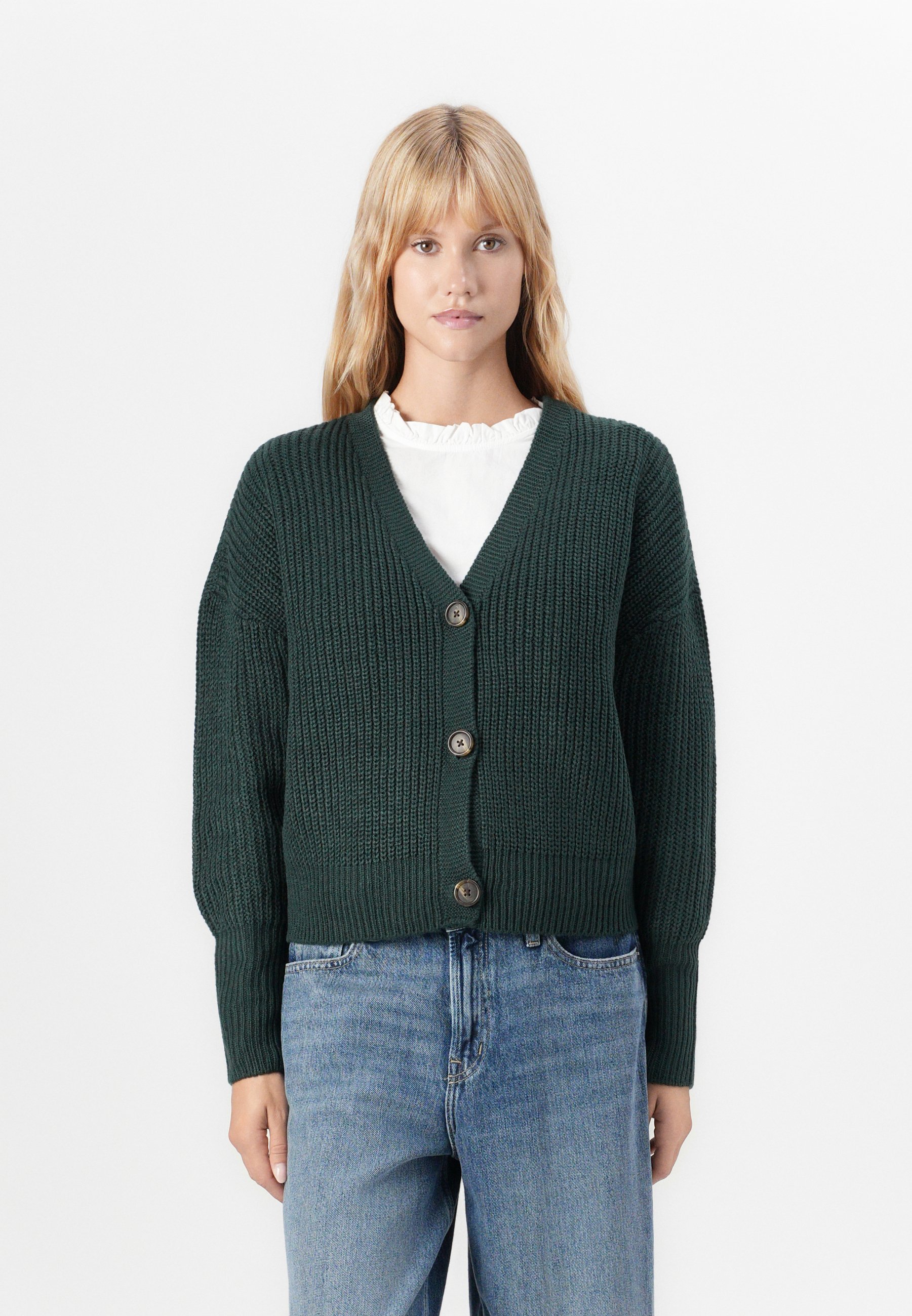 Vero Moda VMLEA V-Ausschnitt-Cardigan - Cardigan - Pine Grove