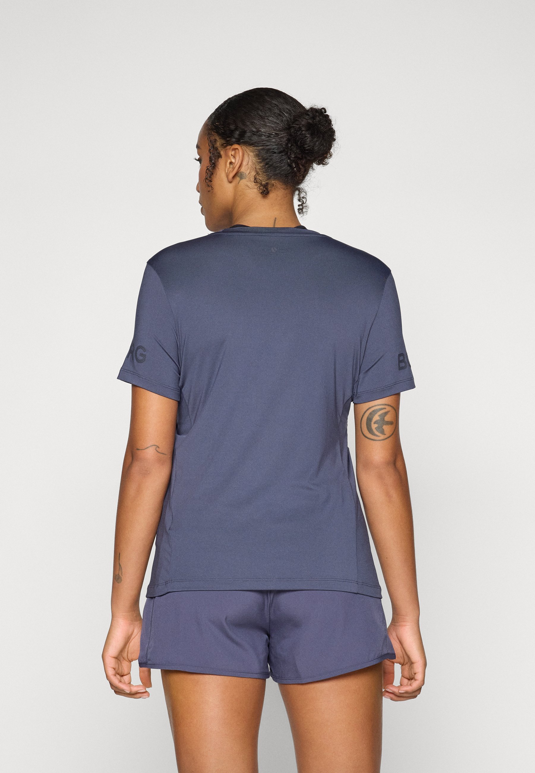 Björn Borg Print T-Shirt – Odyssey Grau