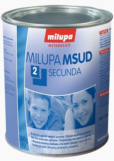 MILUPA Msud 2 Secunda 500 g