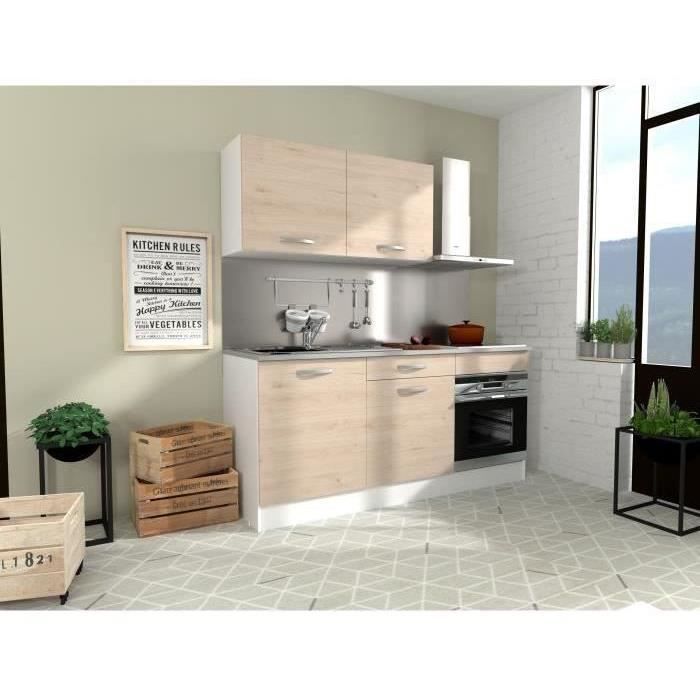 OSLO Complete Kitchen - 180cm Wide - Oak - Worktop Included