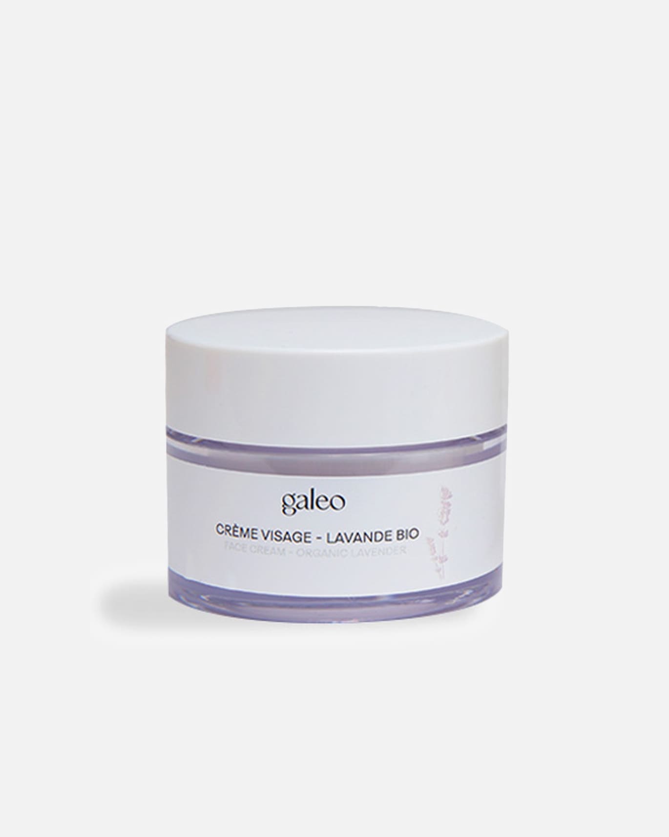 Galeo CRÈME VISAGE - LAVANDE BIOLOGIQUE