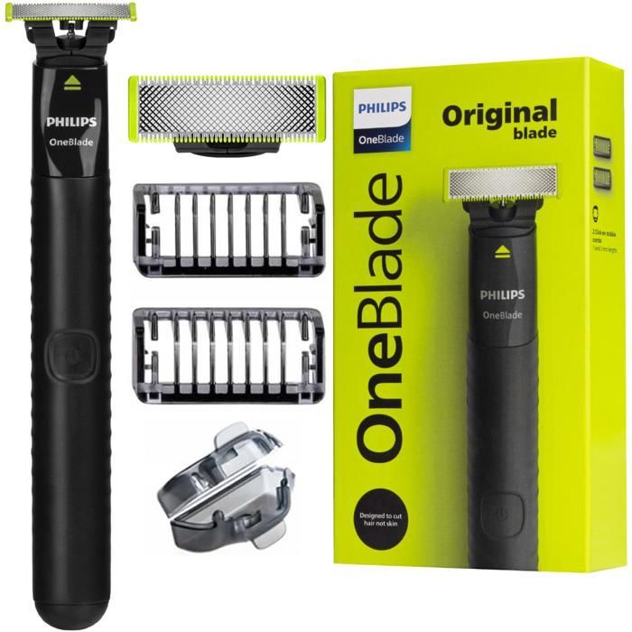 Electric shaver - Philips - OneBlade QP1424/10 - Waterproof hybrid beard trimmer/rechargeable