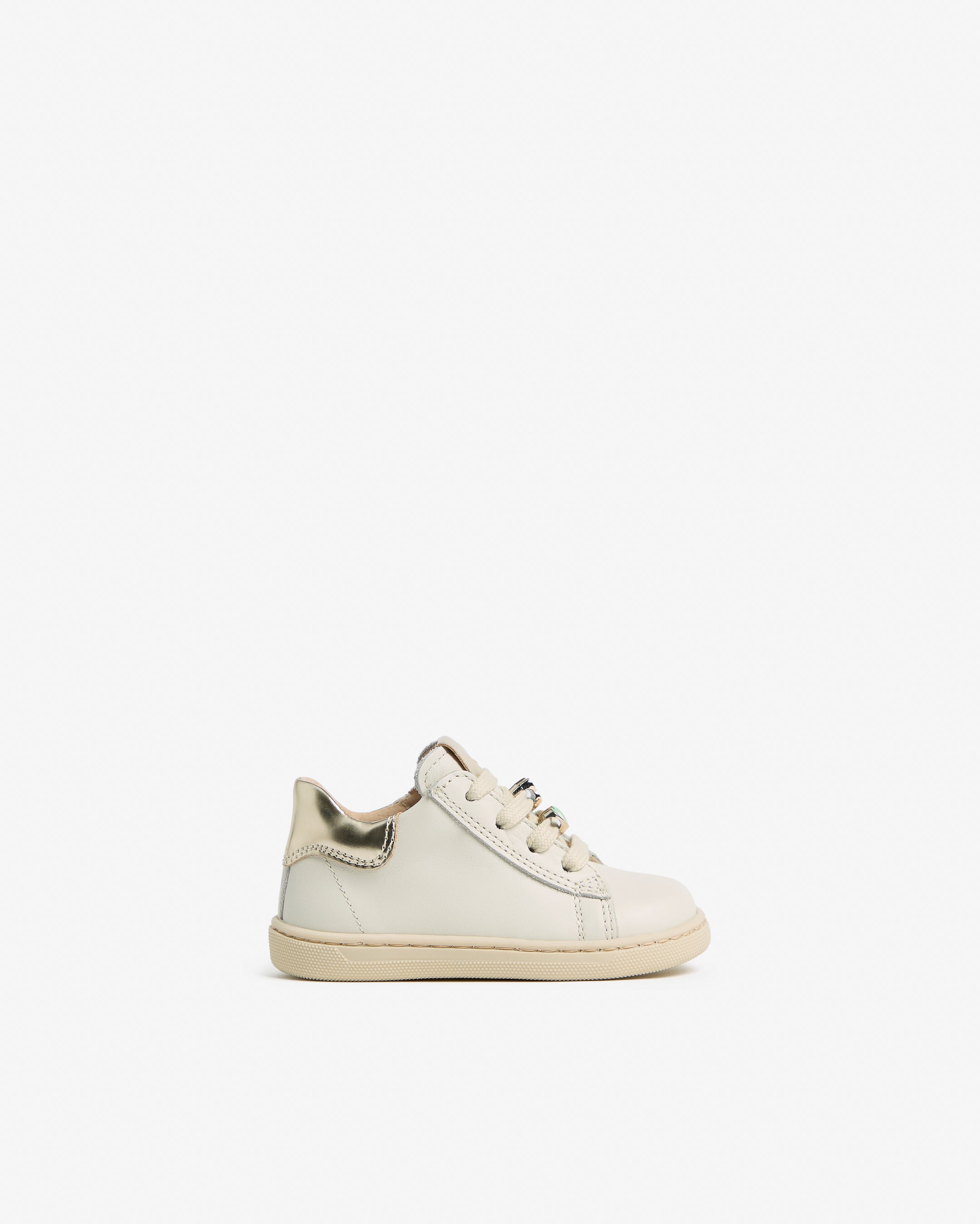  Junior-Sneaker für Mädchen aus Leder und Funktionsmaterial