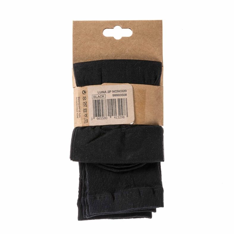 Calcetines y medias negras para mujer