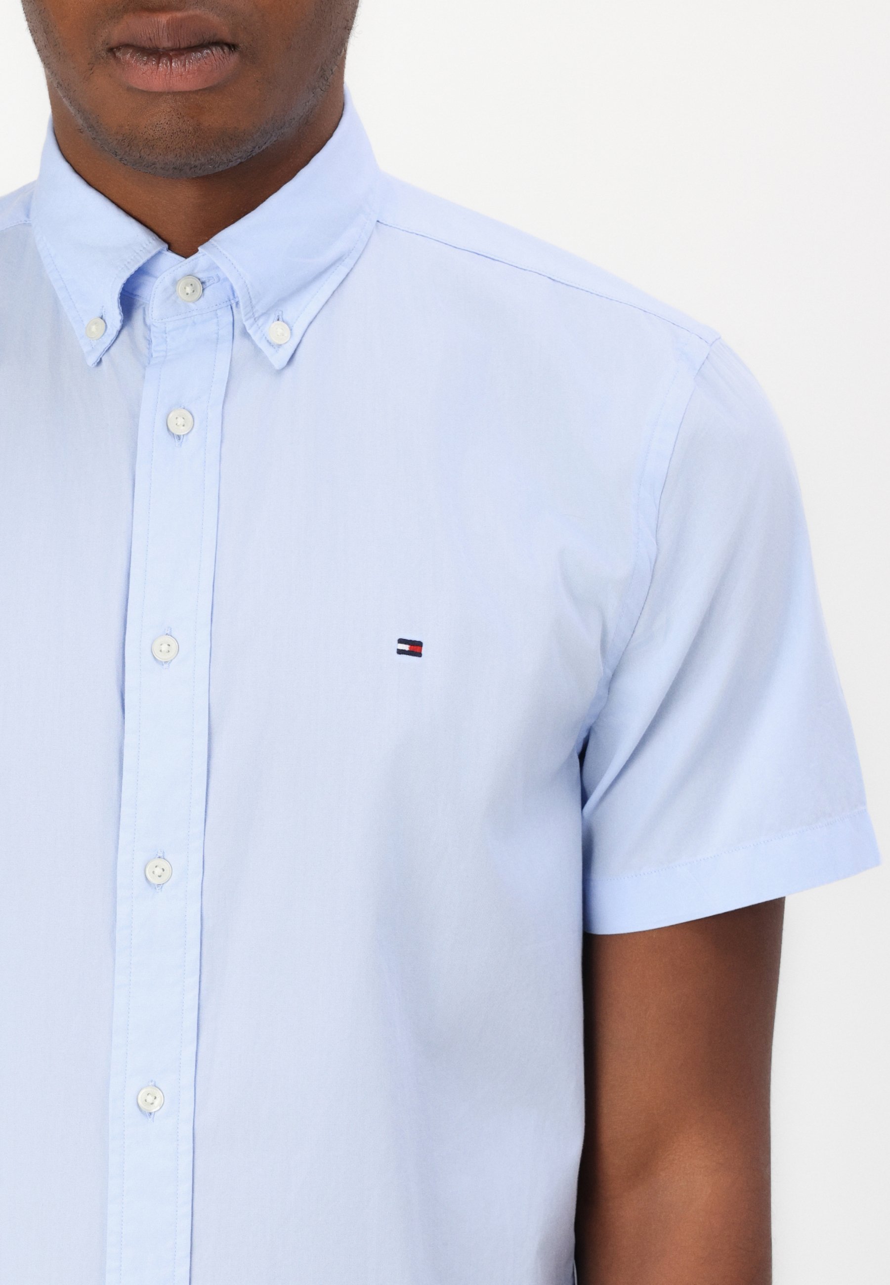 Tommy Hilfiger FLEX SOLID - Hemd - süßes Blau