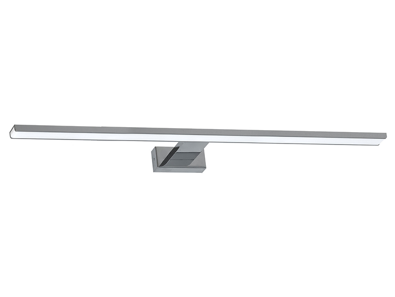 Kinkiet łazienkowy Shine Led metalowy srebrny