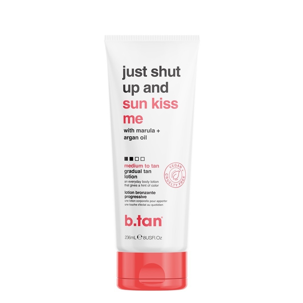 B.Tan losion za samotamnjenje Just Shut Up & Sunkiss Me za srednji do ten svaki dan - 250 ml