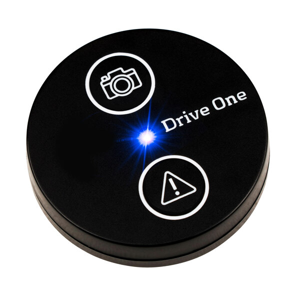 Drive One trafikkvarslingssystem, svart
