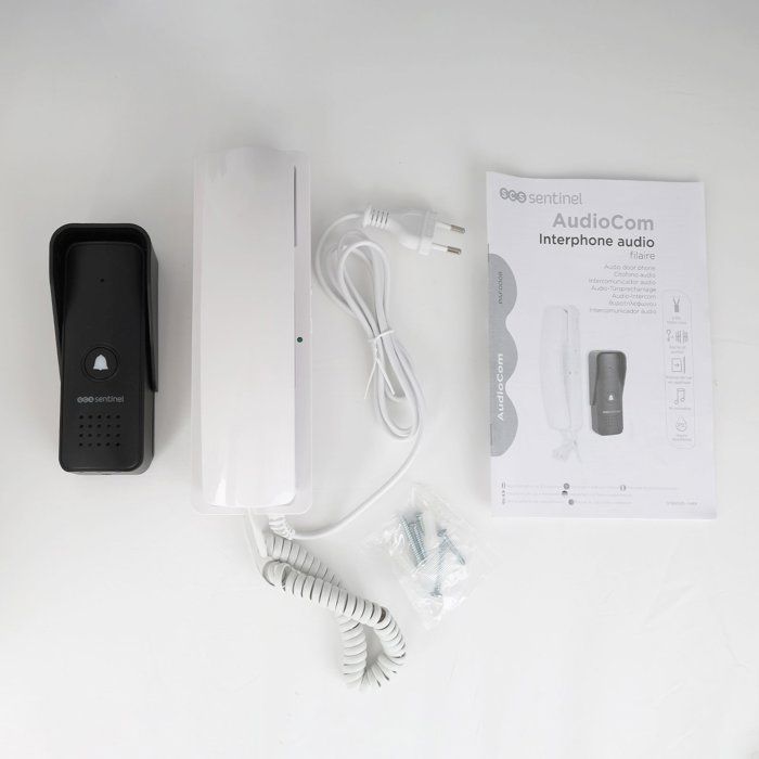 Intercomunicador de áudio com fio - SCS SENTINEL - AudioCom - Monofone para uso interno - Transformador integrado