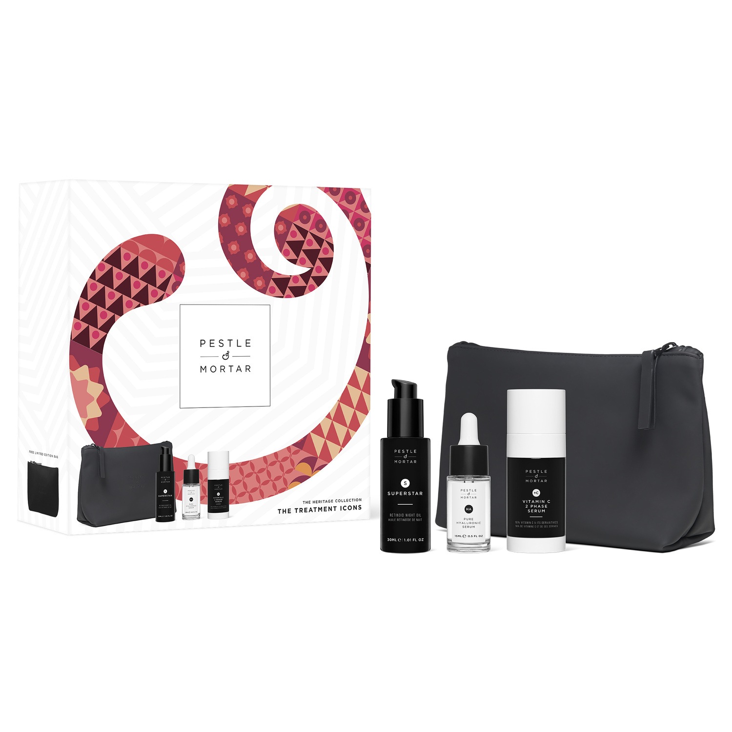 Pestle & Mortar The Heritage Collection - The Treatment Icons