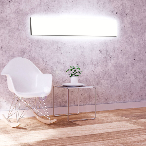 Smartes LED-Panel Aris white+color, 120 x 30 cm
