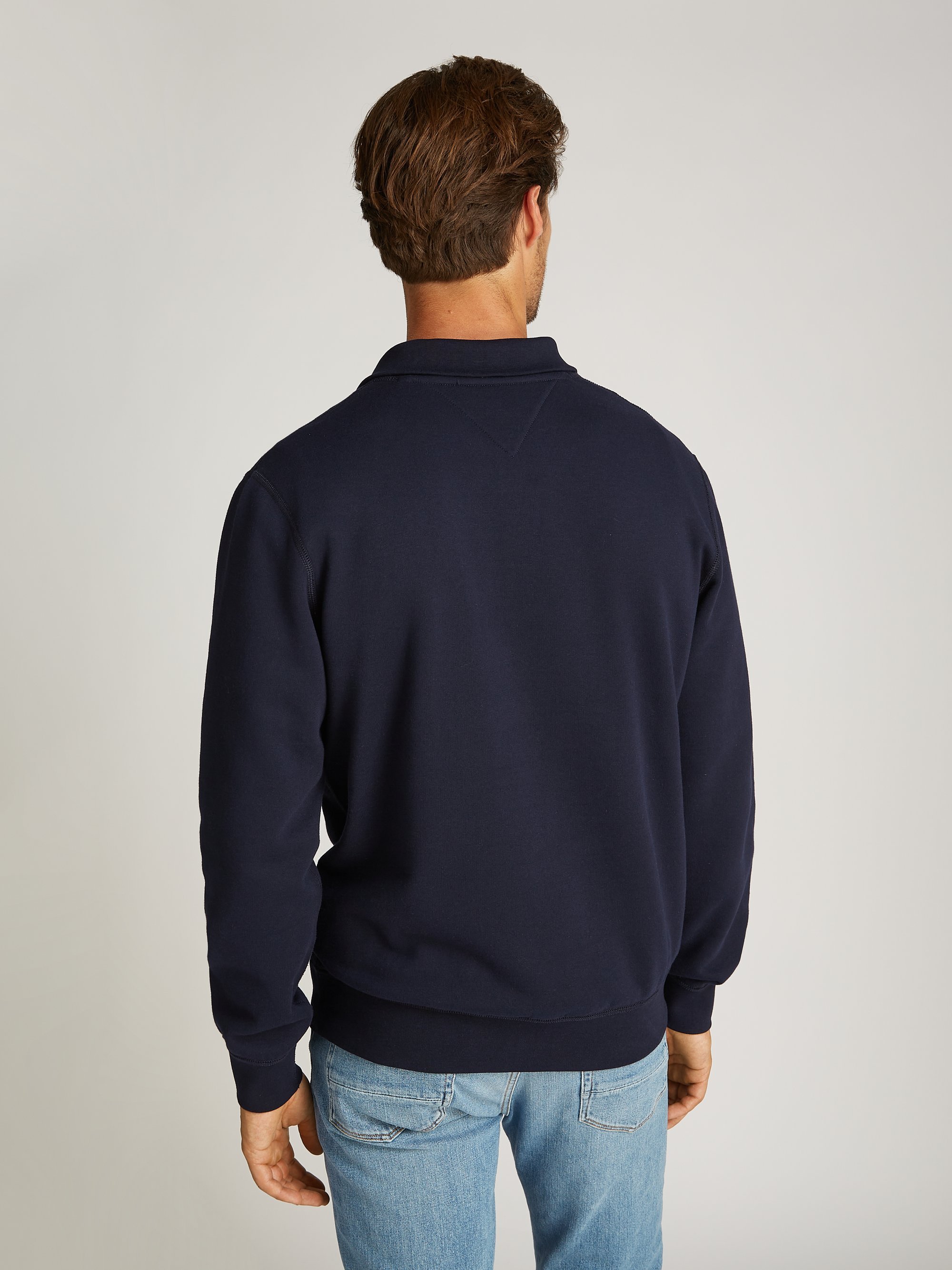 Sweat-shirt Tommy Hilfiger ESSENTIAL ZIP - ciel du désert