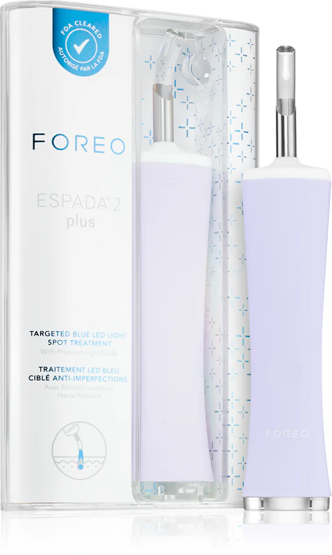 FOREO ESPADA™ 2 Plus ošetrenie akné modrým svetlom