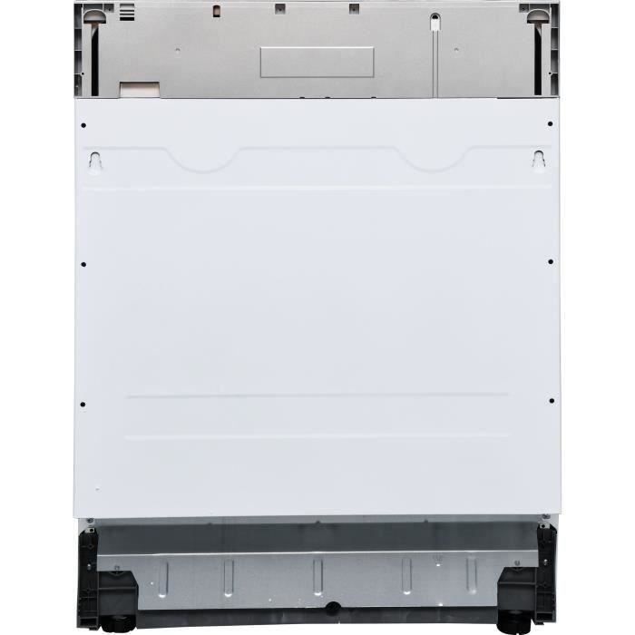 Continental Edison CELV1245FI Inbouwvaatwasser - 12 couverts - 59,8 cm breed - Energieklasse D - 45 dB - Wit