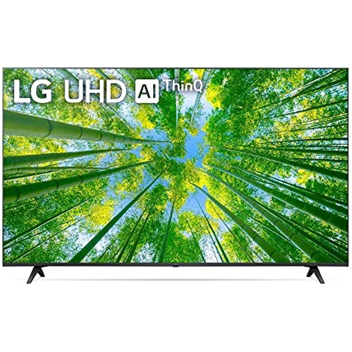 LG Smart TV 60 inch (60 inch) 4K UHD 60UQ8050 met wifi, Bluetooth, HDR, Nvidia GeForce Now, ThinQAI, Smart Magic en Google Alexa (2022).