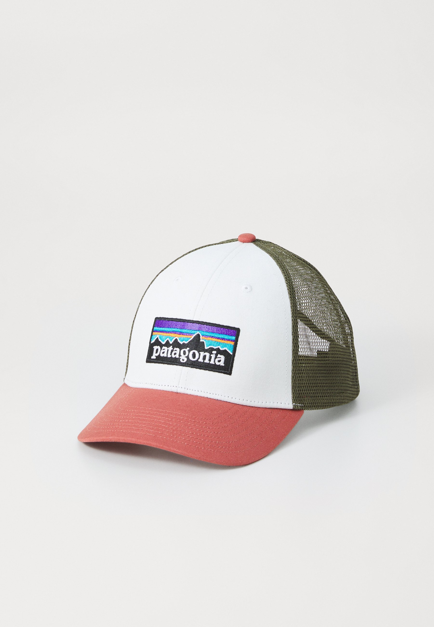 Boné Patagonia P-6 LOGO LOPRO TRUCKER UNISSEX - Branco bétula