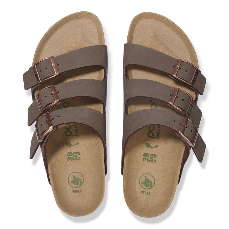 Florida Flex Platform Birko-Flor Nubuck - Mocca Mocca