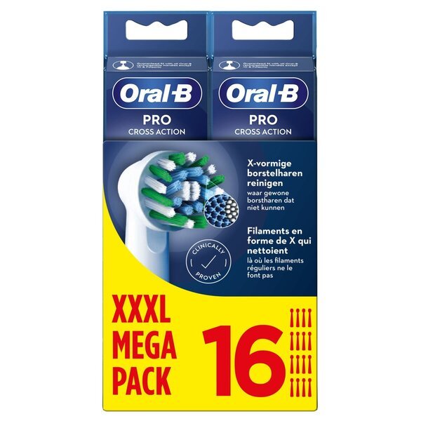 Hlavice zubnej kefky Oral-B Cross Action<br>16 kusov