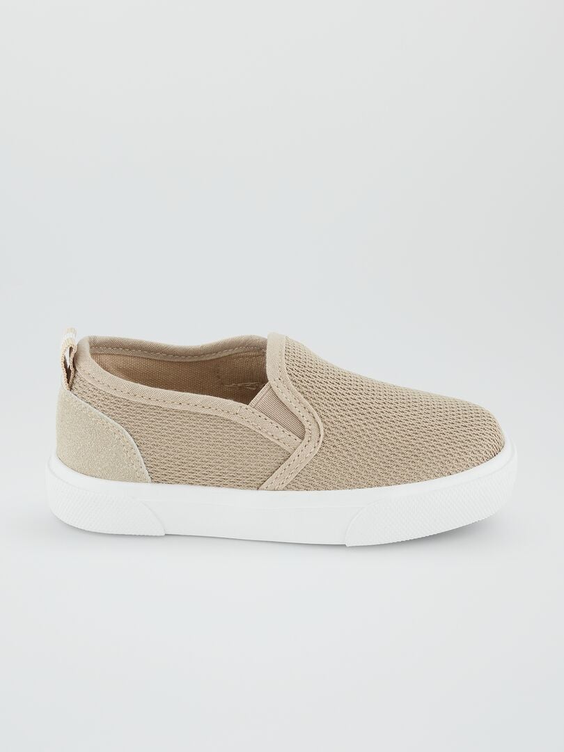 Tênis Slip-on - BEGE