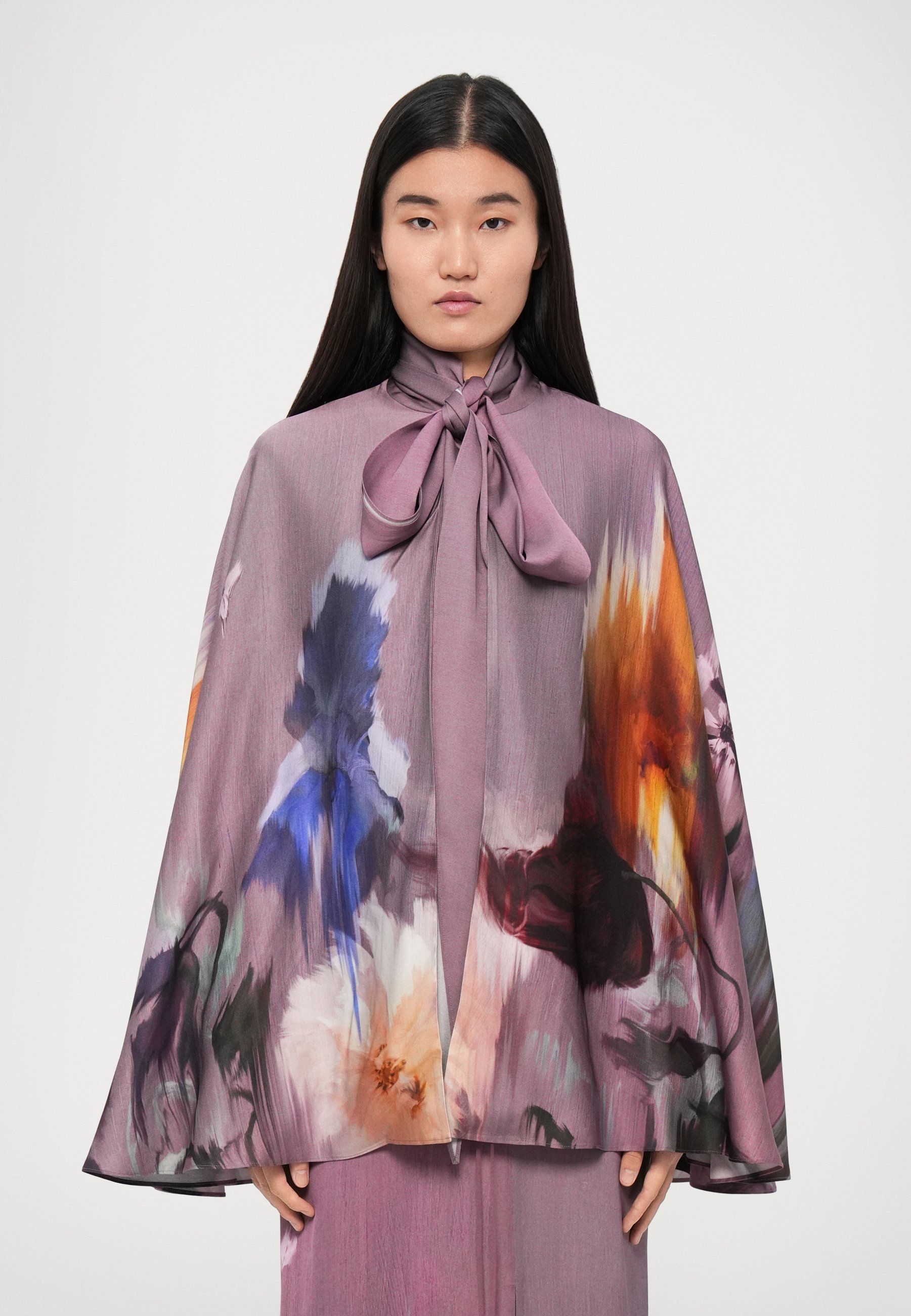 Rodebjer THEA FLOWER - Bluse - Mondlandschaft Lila