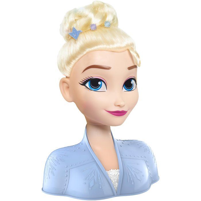 Testa per acconciature - DISNEY - Frozen - Elsa - 14 accessori - Età 3+