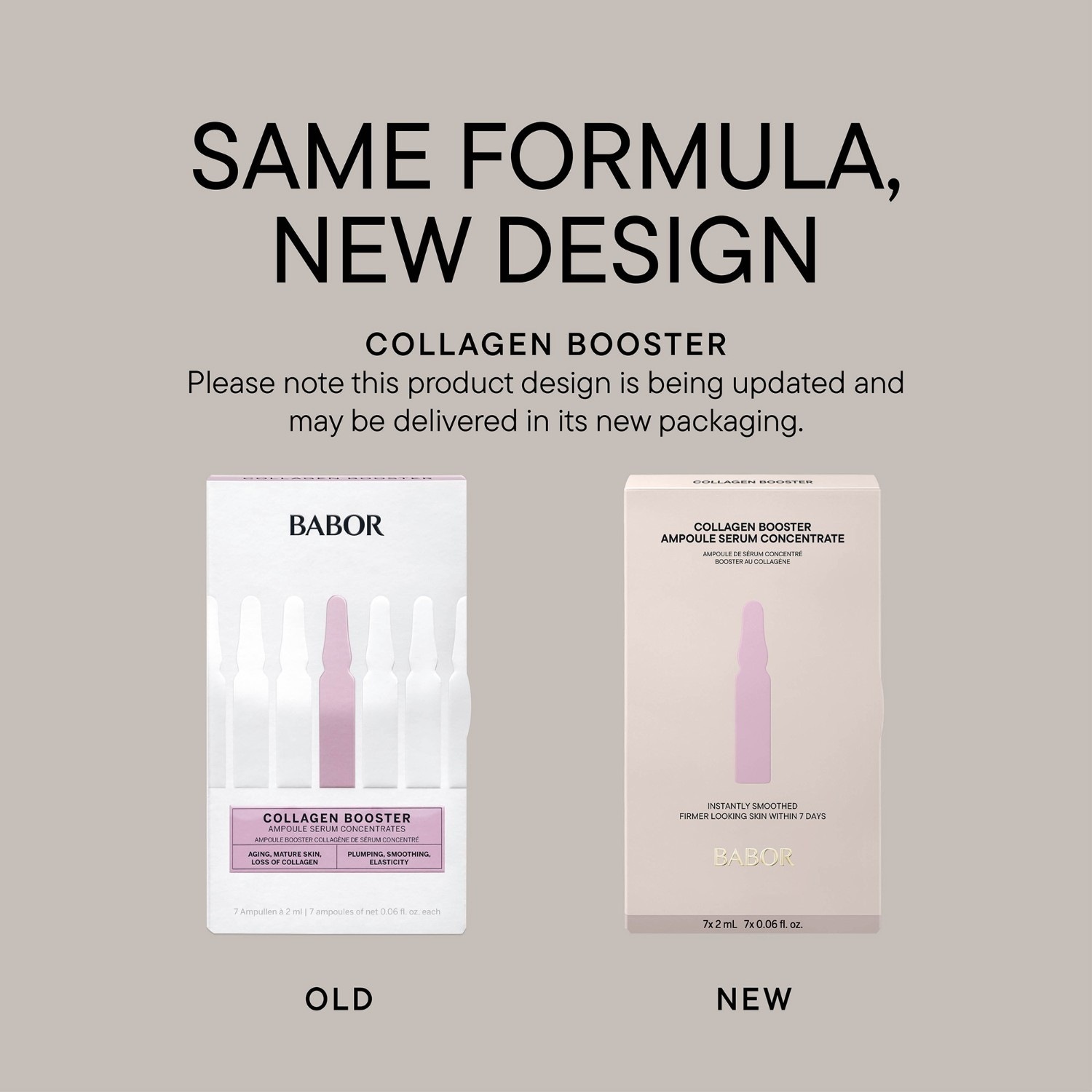 BABOR ampulkové sérum, ampulkový koncentrát, posilňovač kolagénu – 14 ml