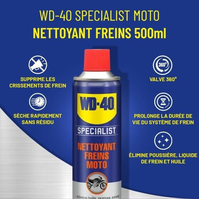 WD-40 - Motorcycle Brake Cleaner 500ml