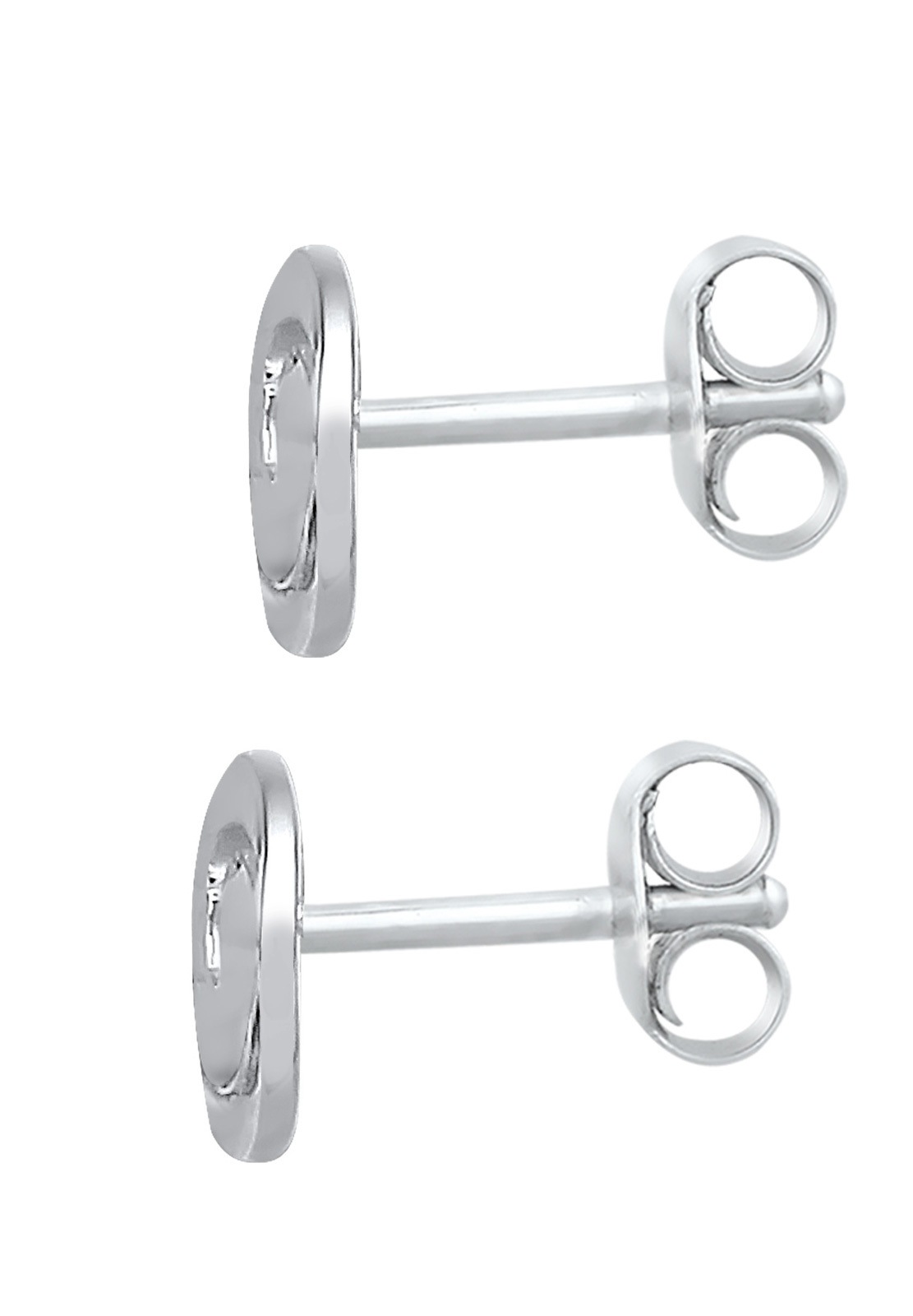 Elli Femmes Clous d'oreilles Spirale Géo Basique Ludique en Argent Sterling 925