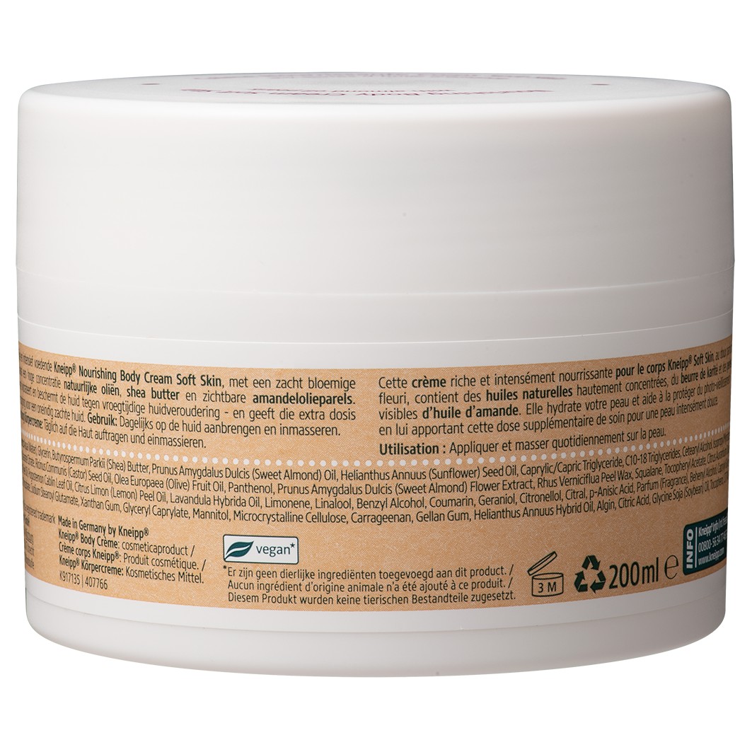 Kneipp Körpercreme Zarte Hautperlen - 200 ml