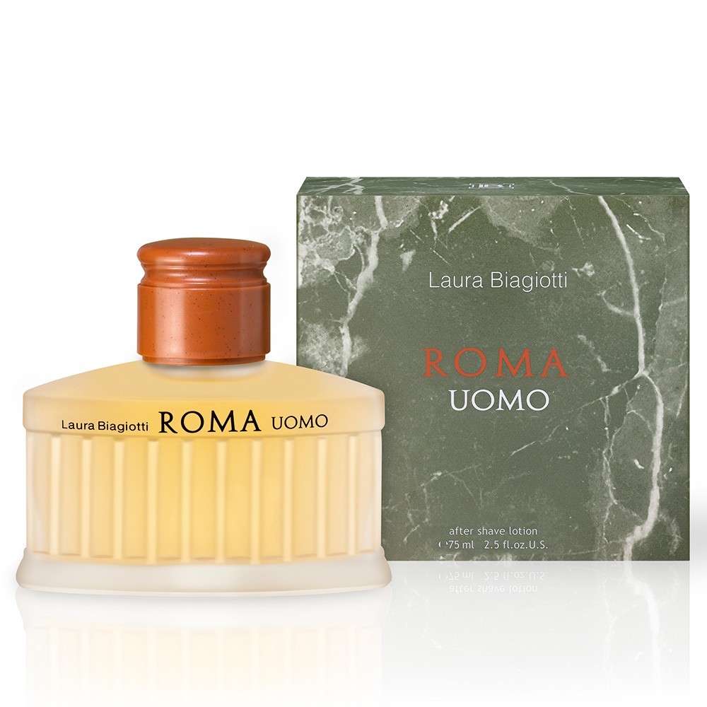 Laura Biagiotti Aftershave Roma Uomo Lotion – 75 ml