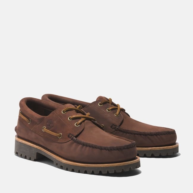 Scarpa da Barca Timberland® Authentic Handsewn                da Uomo in marrone