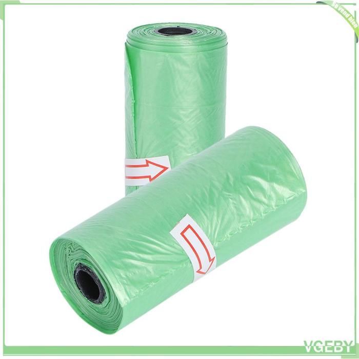 Sacchetti per rifiuti Fafeicy, 20 rotoli, per pannolini per neonati, sacchi per rifiuti igienici e shampoo, verdi