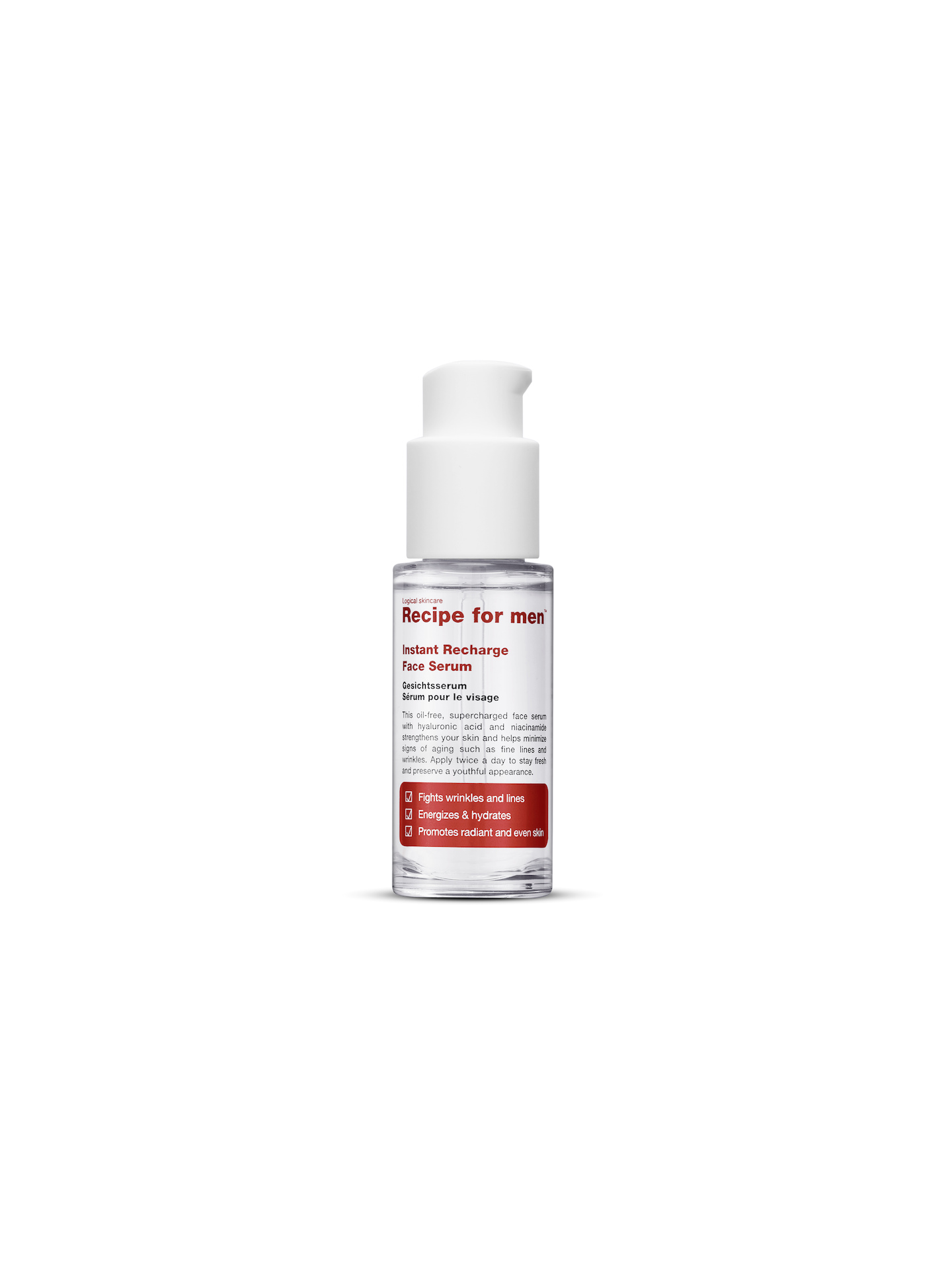 Serum za lice 30 ml - Recept za muškarce