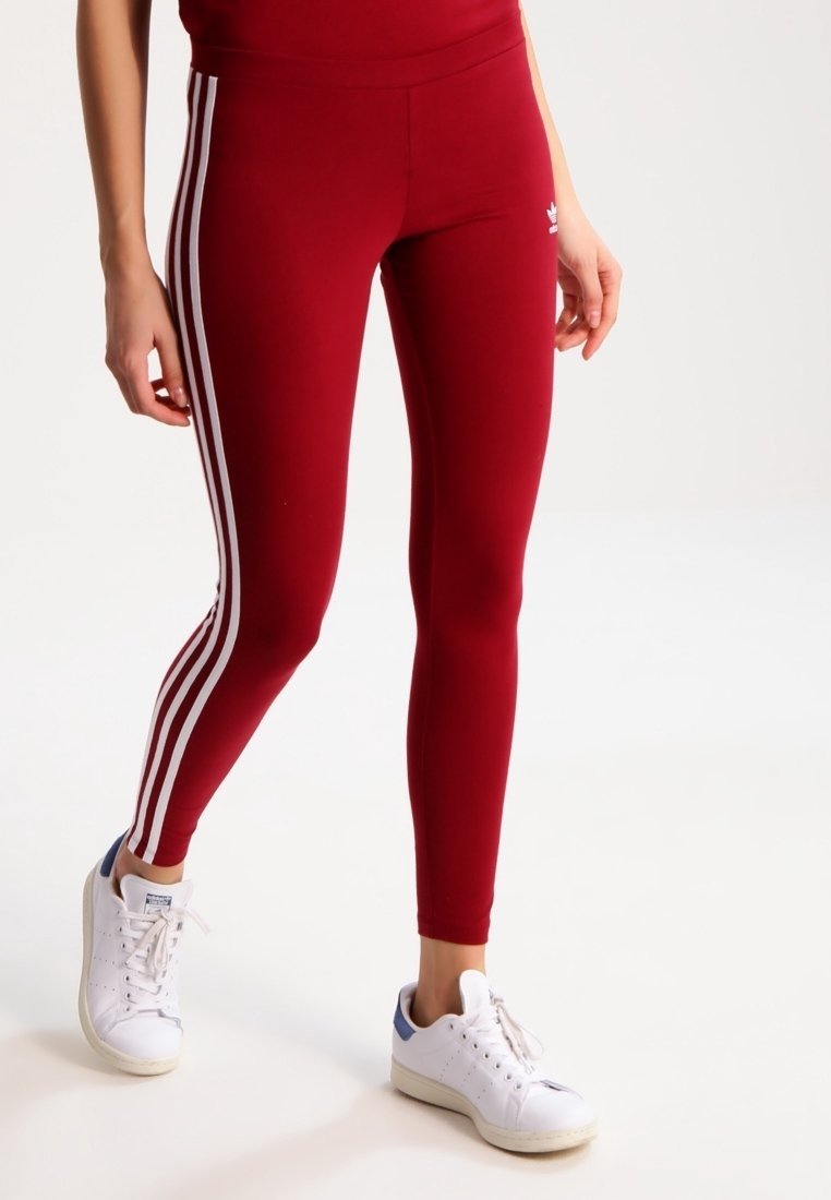 adidas Originals Leggings - Broek - bordeaux