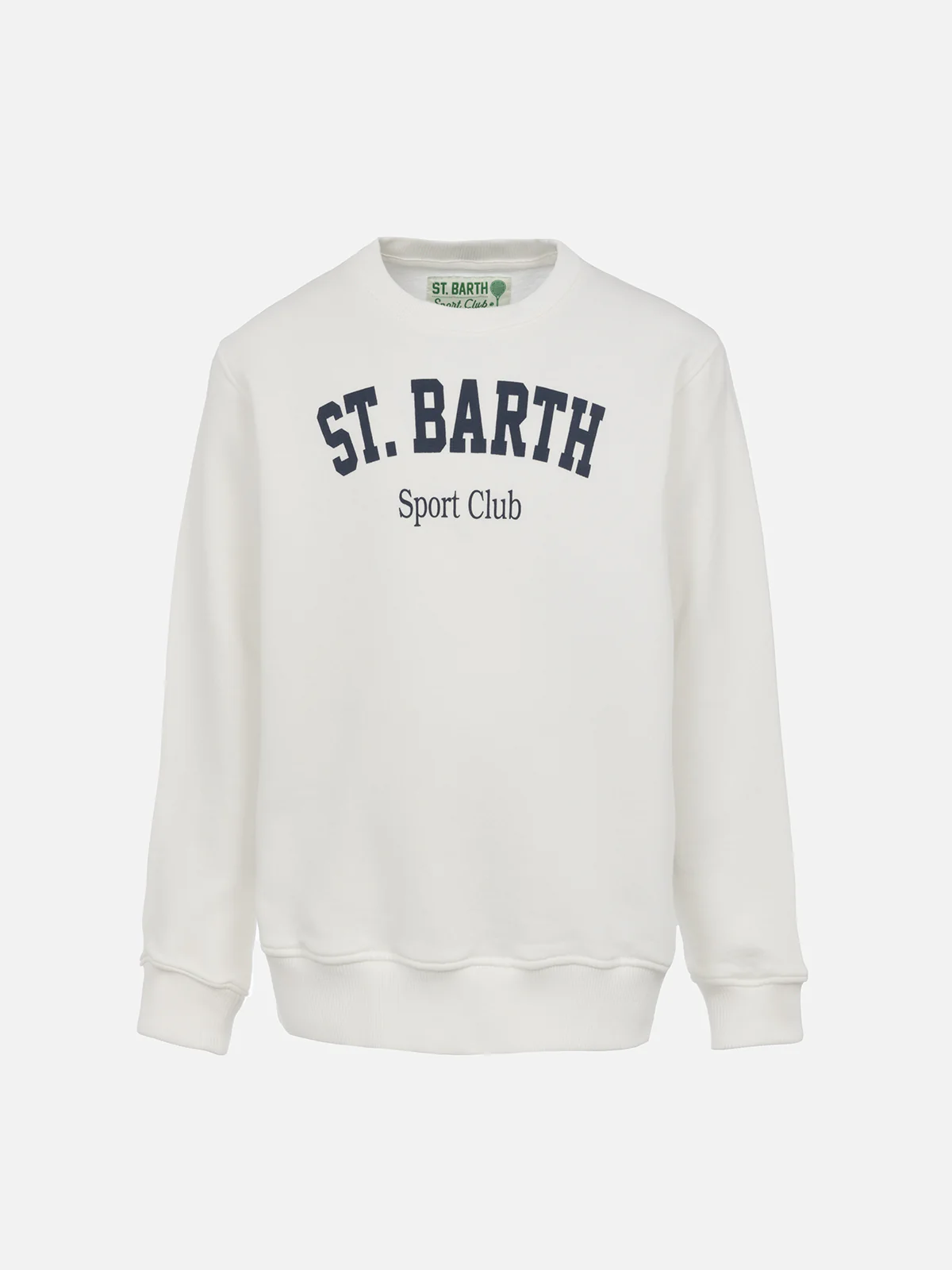 Bobby kindertrui met print van sportclub St. Barth