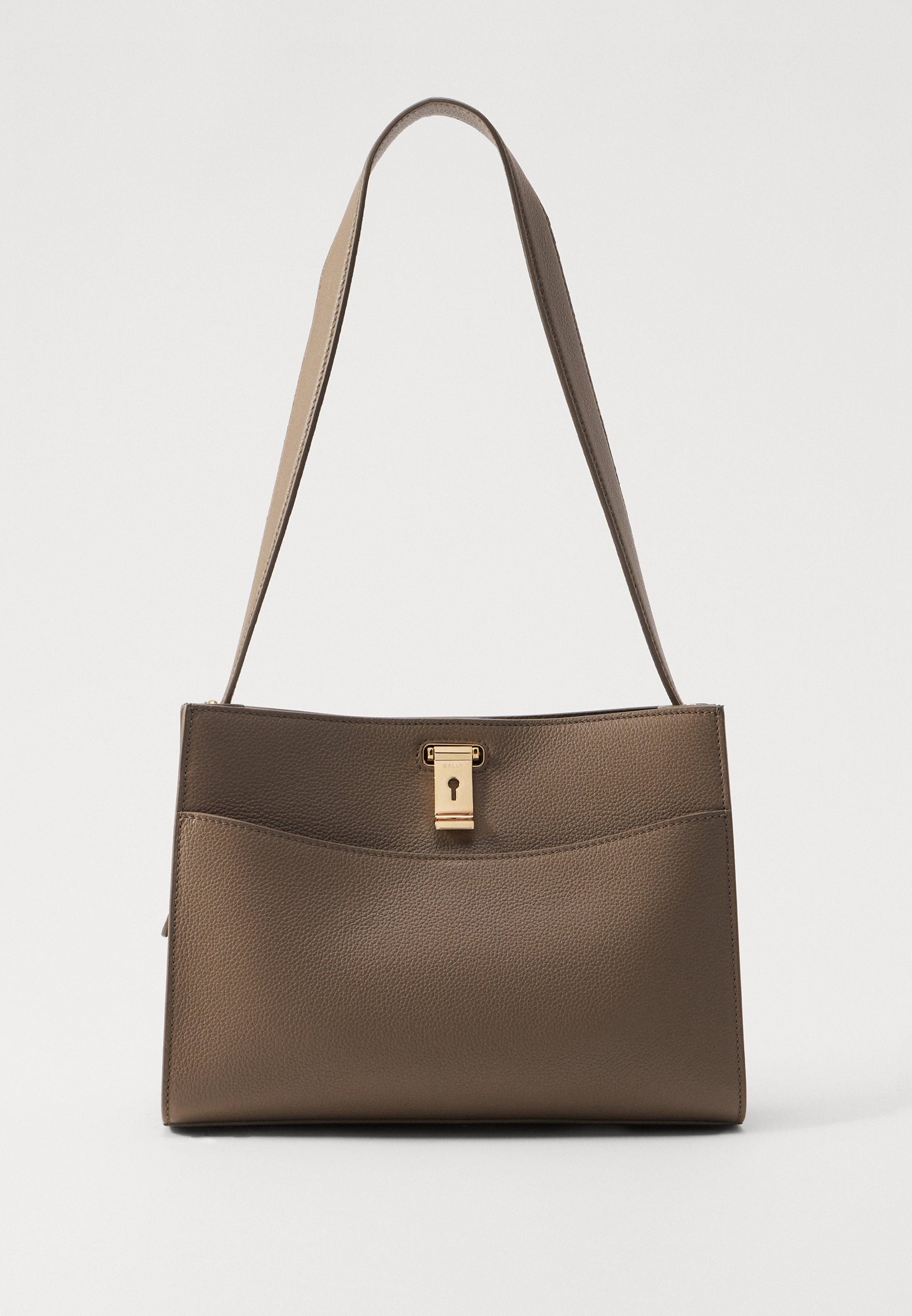 Bally LYDA - Handtas - diep sepia/goudkleurig