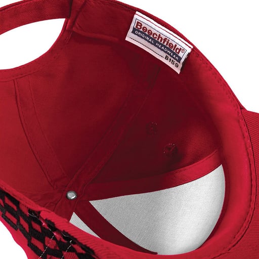 Gorra/visera Beechfield Grand Prix 100% Algodón