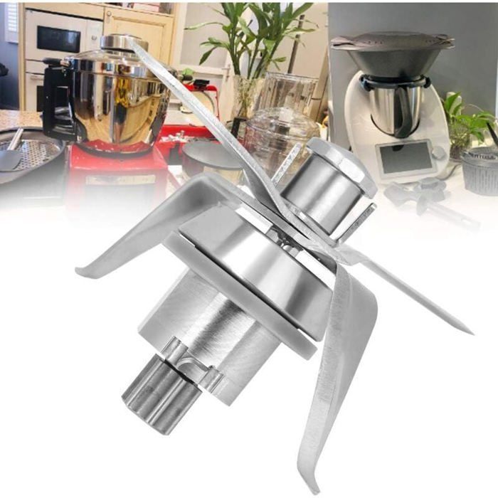 Couteaux Lame pour Vorwerk Thermomix TM21 TM 21 en Acier Inoxydable Mélangeur de Remplacement Robot Cuisine