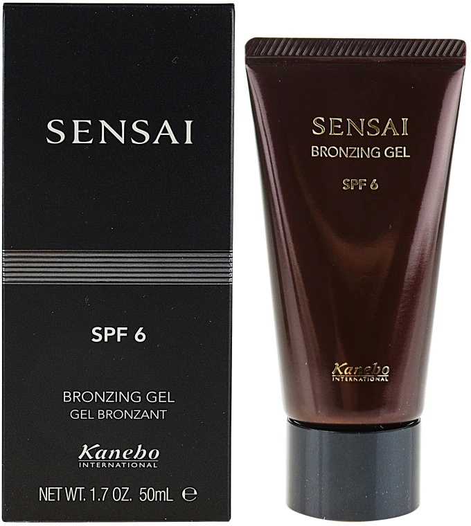 Sensai bronzerveida gels ar SPF 6 tonētu gelu