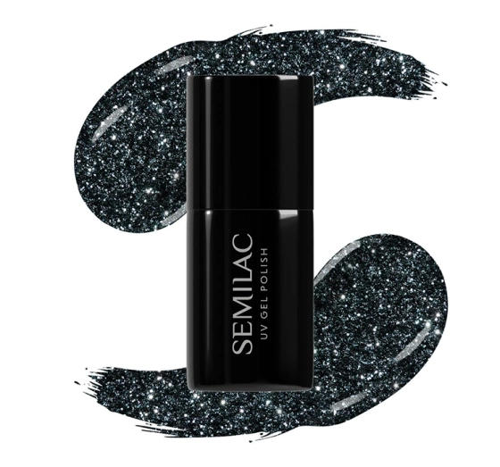 Semilac Black & White lakier hybrydowy 096 Starlight Night 7 ml