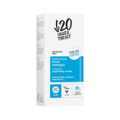 Prebiotický matující krém pro osoby mladší dvaceti let Denní prebiotický hydratační matující krém 50 ml 50 ml