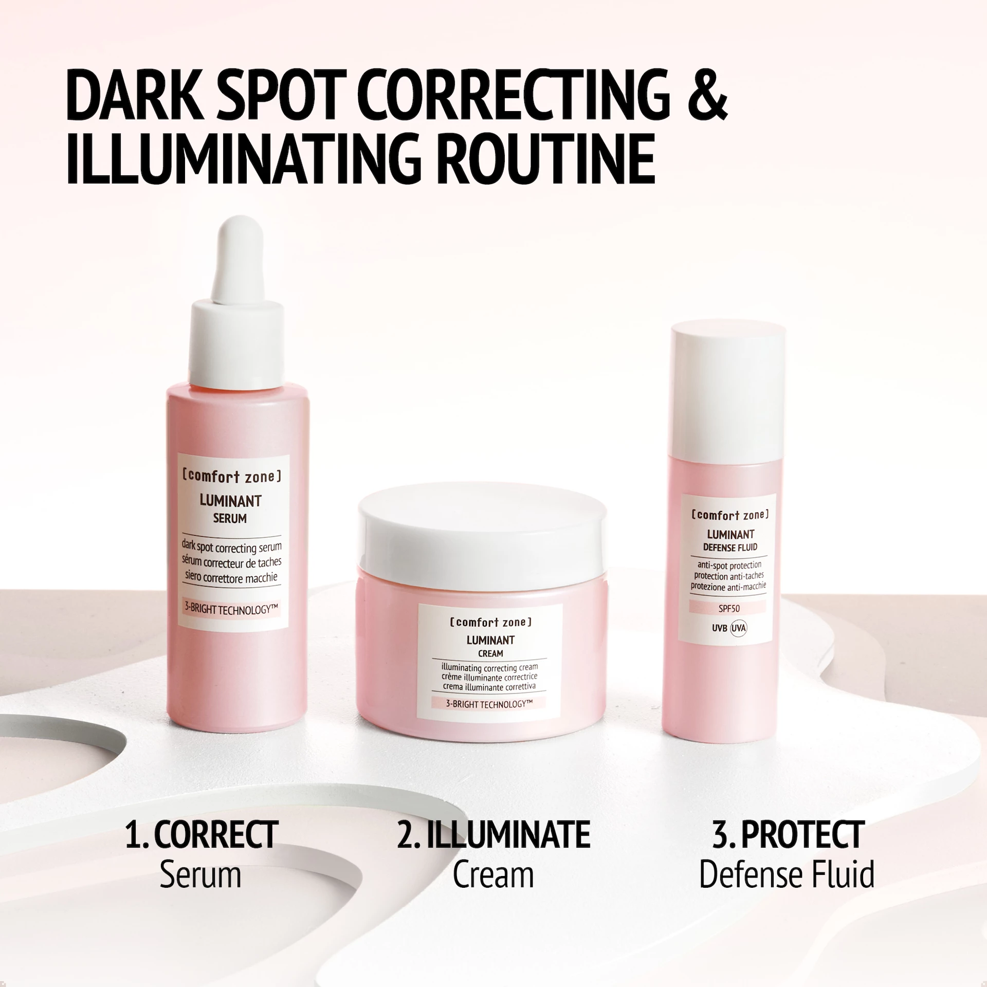 Ser corector pentru pete închise la culoare Luminant 30 ml - Comfort Zone