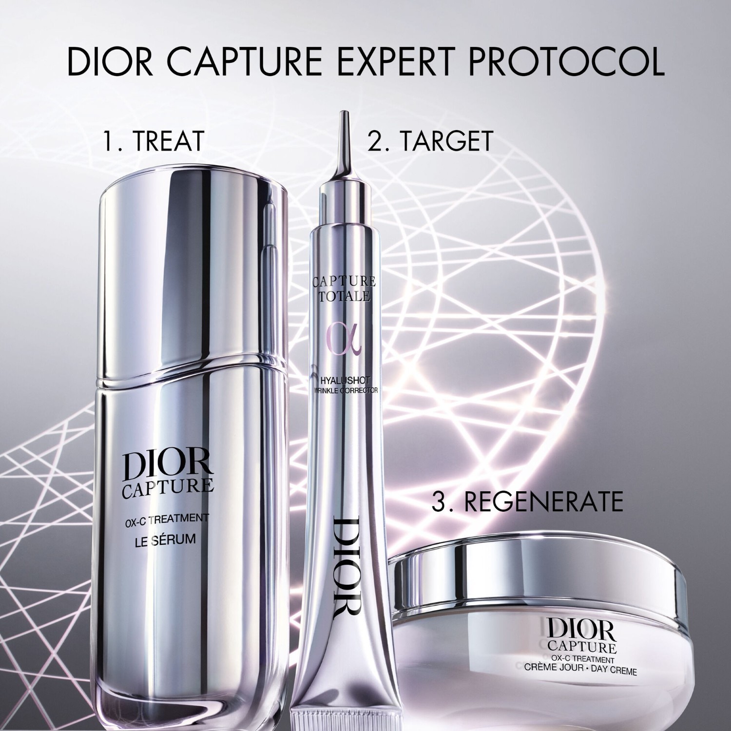 DIOR pretnovecošanās serums Capture Totale Hyalushot - 15 ml