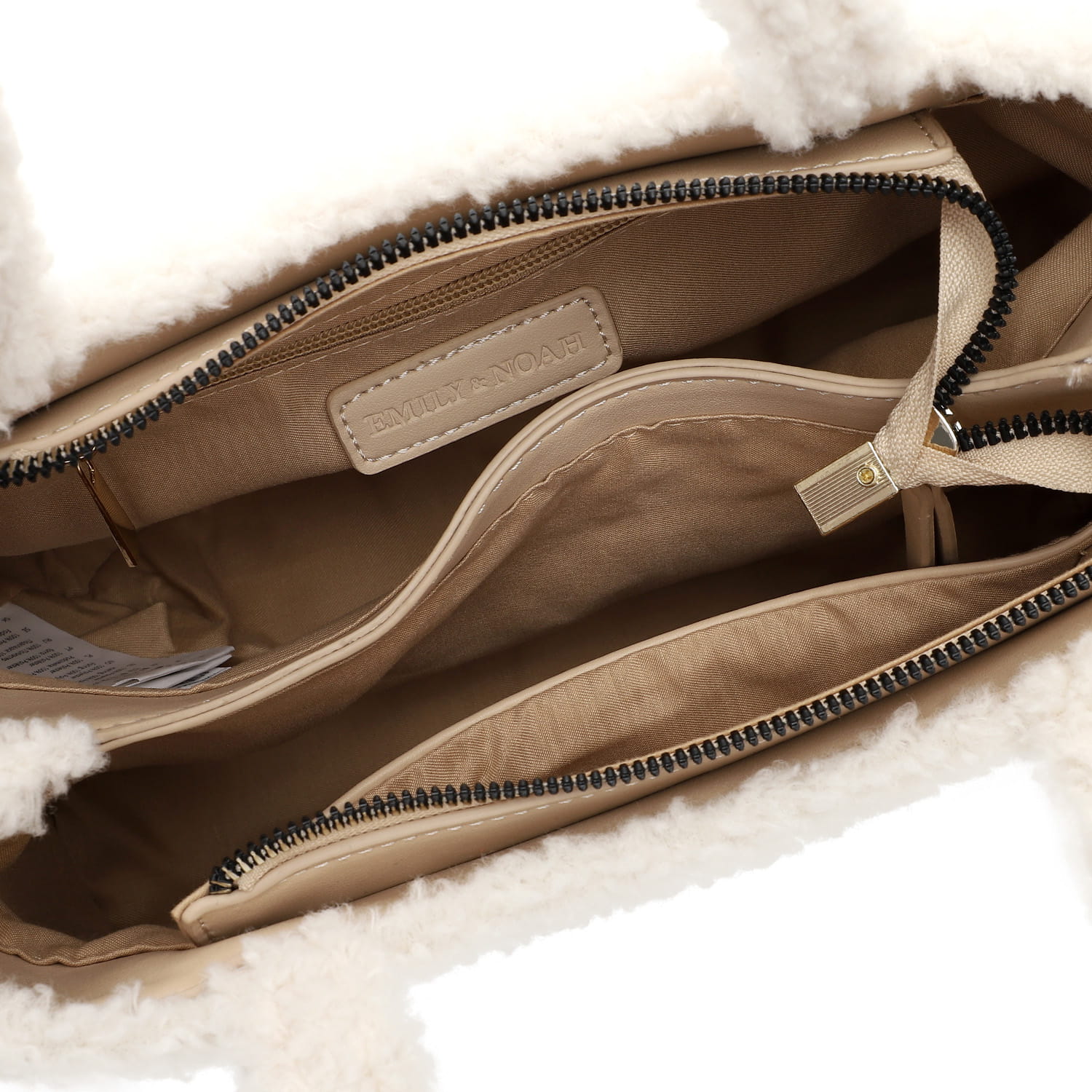 EMILY & NOAH Einkaufstasche E&N Heiderose - Beige