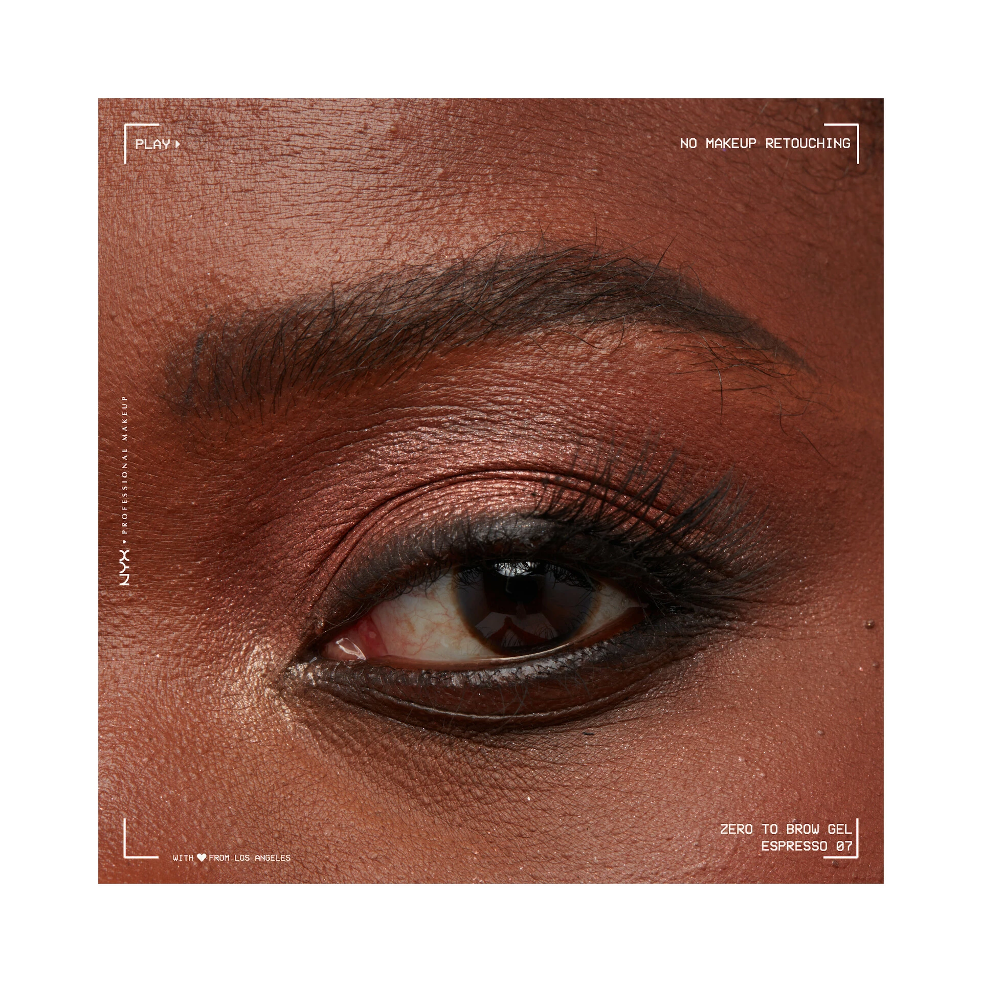 Zero To Brow Hosszúszemöldök Gél 7 Espresso - NYX Professional Makeup