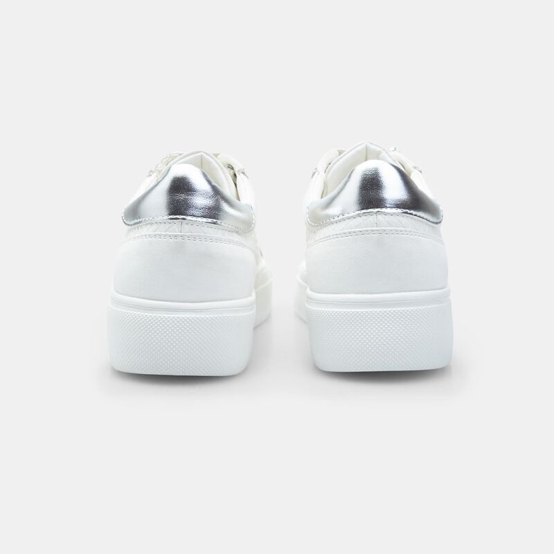 Damsneakers med platåsula
