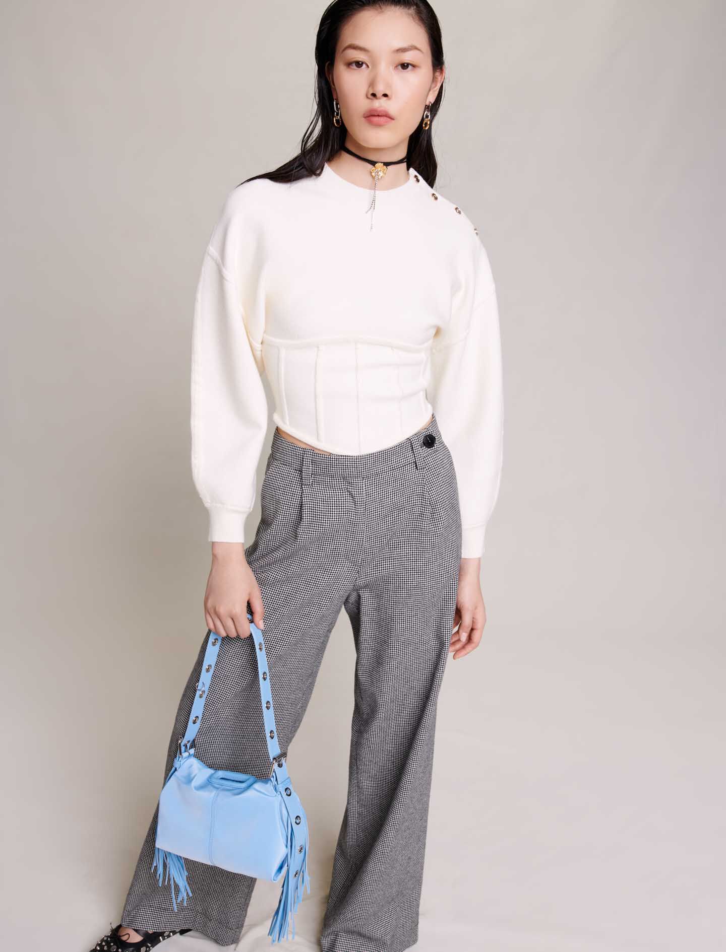 Miss M mini flexibele tas - Blauw