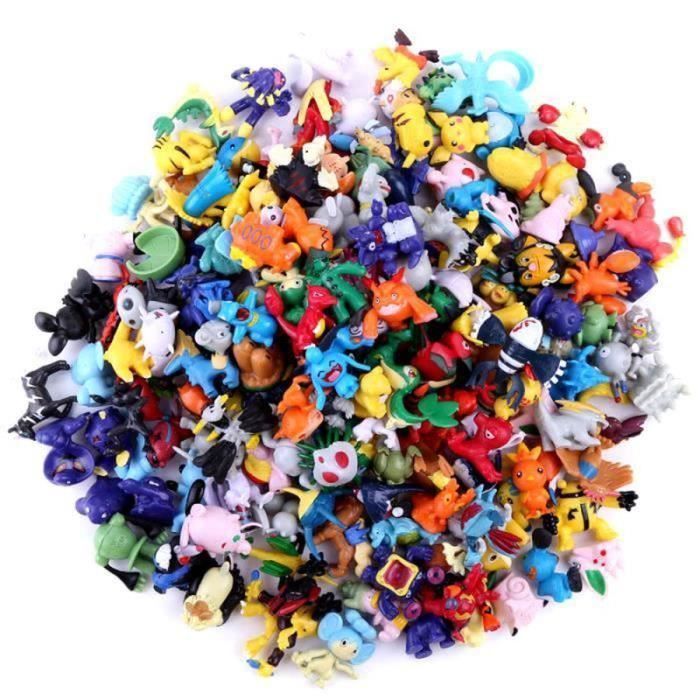 Pokémon-figuurtjes - Set van 48 - Afmeting 2-3 cm - PVC - Kindercadeau