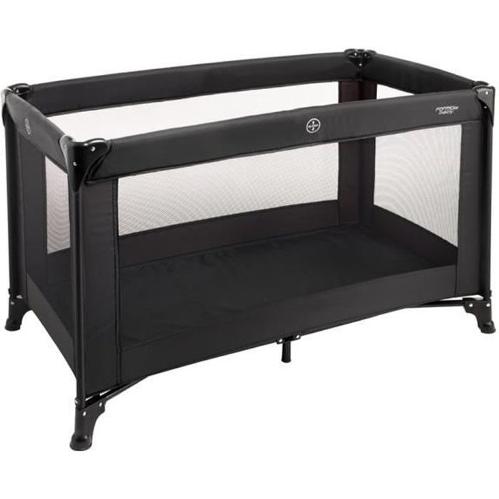 Express Zwart Reisbedje - FORMULA BABY - Vanaf de geboorte tot 15 kg - Inclusief matras - Compact en lichtgewicht